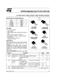 Datasheet STPR1020CB manufacturer STMicroelectronics